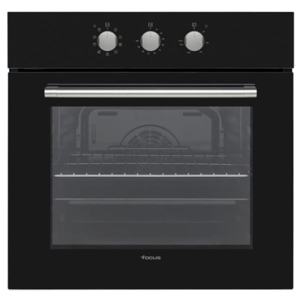 Four électrique encastrable FOCUS 56L ventilé noir (F.525B) Four électrique encastrable FOCUS 56L ventilé noir (F.525B)